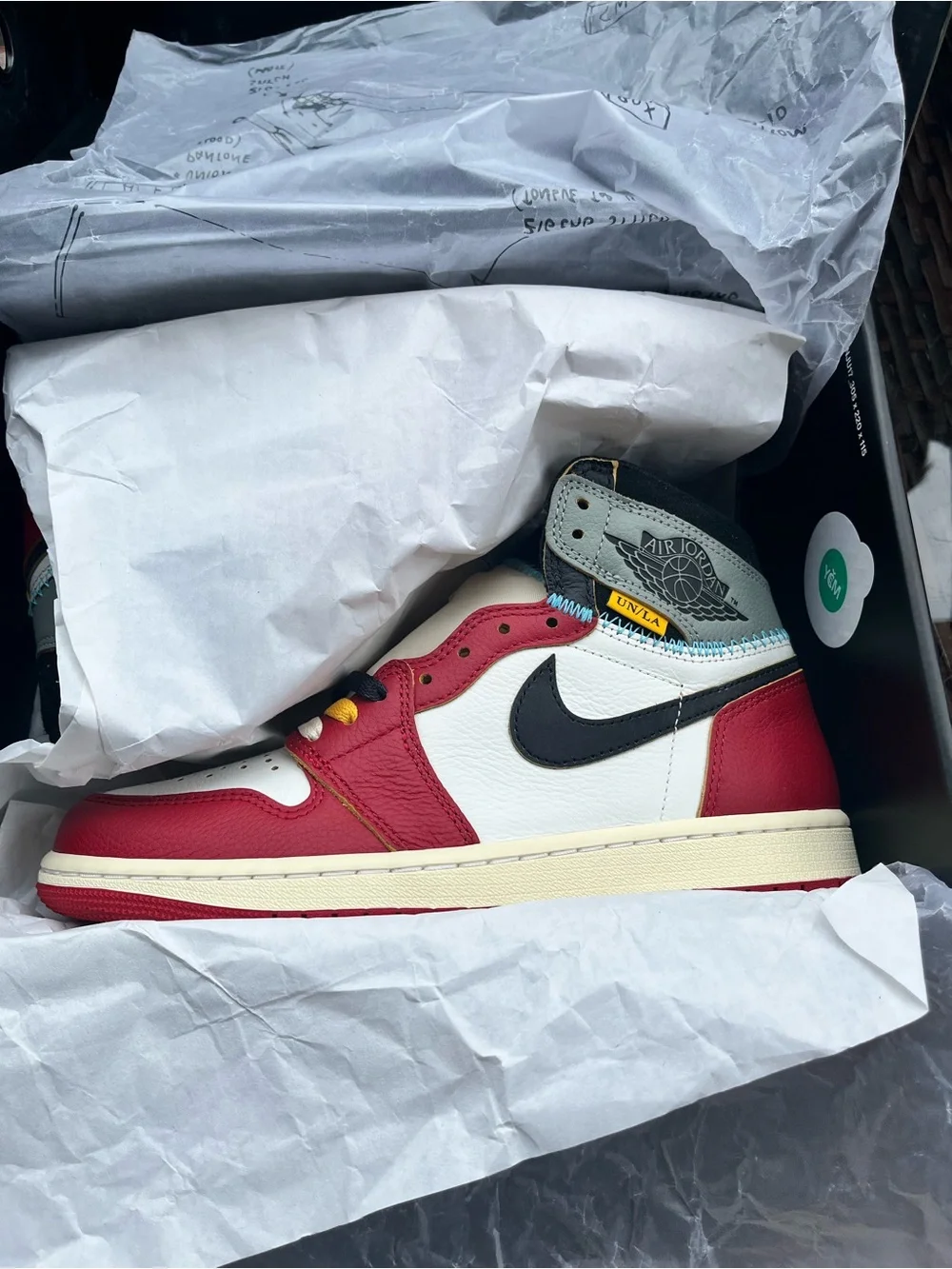Union LA x Air Jordan 1 Retro OG SP High Chicago Shadow - HV8563-600
